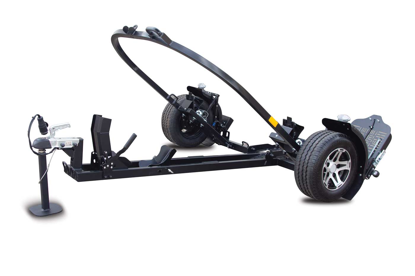 La remorque pour moto simple, pliable et sans effort