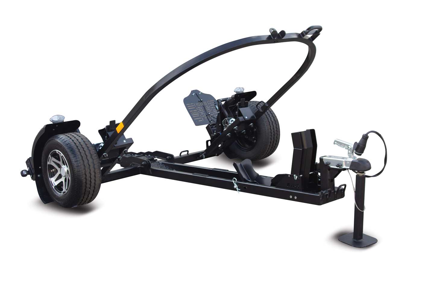 La remorque pour moto simple, pliable et sans effort