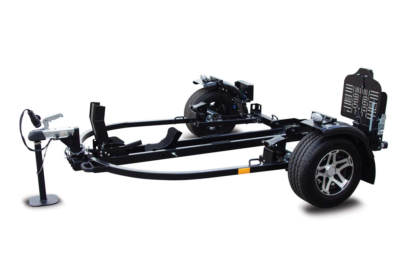 La remorque pour moto simple, pliable et sans effort