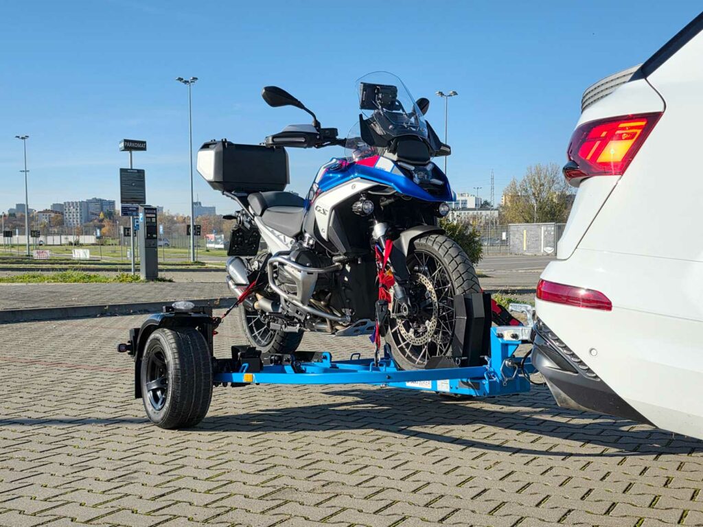 La remorque pour moto réinventé